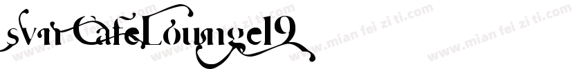 SVN CafeLounge19字体转换